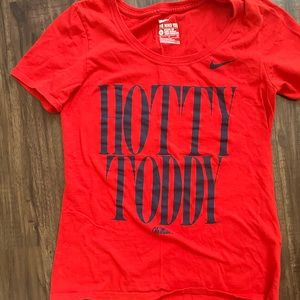 Nike Ole Miss “Hotty Toddy” tee; size Small